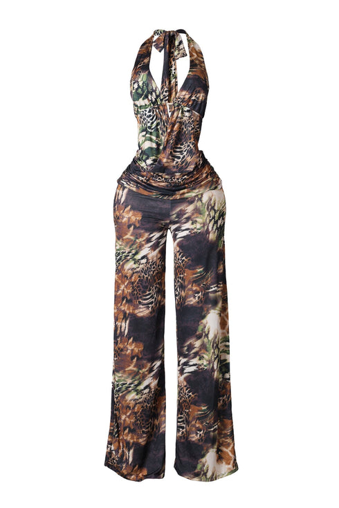 Magic Kingdom Print Top & Pants SET